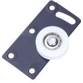 4Sets Sliding Door Wheels Rollers Pulleys Runners for Cupboard Wardrobe Cabinet Smoothly & Mute Nylon Wheels.