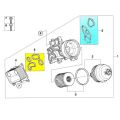 Oil Cooler Gasket Seal with Filter Housing Set for Mini Cooper 07-16.