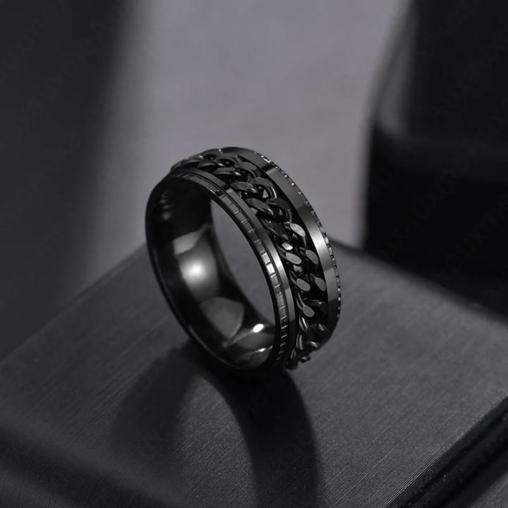 Fashion%20Charm%20Jewelry%20Ring%20Men%20Black%20Stainless%20Steel%20Rings%20-%20Image%203