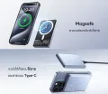 REMAX RPP-109 Vocard Pro Series Ultra Slim 20W PD Magnetic Wireless Metal Body 10000mAh Power Bank - Grey. 
