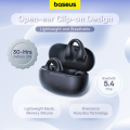 Baseus Open Ear Bass 15 Clip Open-Ear TWS Earbuds Earphone Clip-Ons Bluetooth Wireless Sports Headphones Ultra Lightweight Long Battery Low Latency with 3dB 2-mic ENC. 