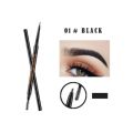 Lameila Double head automatic fine eyebrow pencil black -01. 