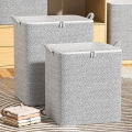 Big Capacity Clothes Storage Bag Duvet Blanket Sorting Bags Dustproof Clothes Organizer Sorting Bags Household Storage Basket AITENG. 