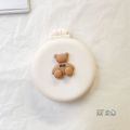 Cute Mini Mirror One Piece Portable Folding Air Cushion Airbag Comb for Kids and Girls. 