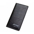 Jeep Long High quality High Capacity Artificial Leather Wallet For Men.