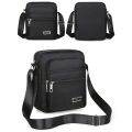 Men's Shoulder Bag Business Leisure Large Capacity Portable Handbag Multi Layer Waterproof Summer Male's Crossbody Bags. 