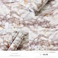Self Adhesive white Marble Vinyl Wallpaper (5x2 feet) Furniture Decorative Film Waterproof Wall Stickers. 