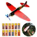 Outdoor  Sports  Plane  Model Diy Puzzle Small Production embling Airplane toy For ldren. 
