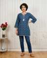 Attractive 1 Piece Kurti From The New Collection For Women Cotton Casual Comfortable Stylish Ladies Fashion Dress.