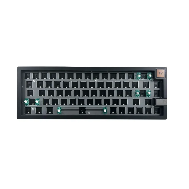 ZUOYA GMK67-S Gaming Mechanical Keyboard KIT Wireless Bluetooth Display Screen Gasket Hotswap RGB Gamers Custom KIT Support