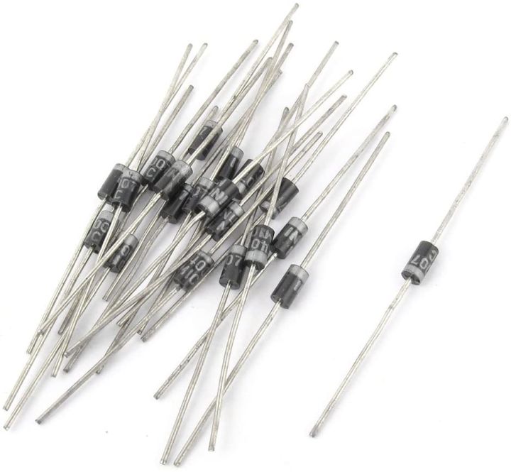 1N4007%20DO-41%20Axial%20Silastic%20Guard%20Junction%20Standard%20Rectifier%20Diode%20(Pack%20of%2010)%20-%20Image%202