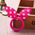 Hair band For girls 10 pieces 10pcs-Cute Rabbit Ears Elastic Hair Bands Hair band For girls 10 pieces for daily use From China.