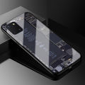 For Samsung Galaxy Note 10 Lite Case Explorer Version Theme Back Cover Tempered Glass Protector Back Cover for Samsung Note 10 Lite Back Cover Clear Circuit Board Design Full Coverage For s. 