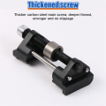 Honing Guide Adjustable Stainless Steel Honing Rail Edge Grinding Clamp for Sharpening Tools Grinding Easy Install Easy to Use.