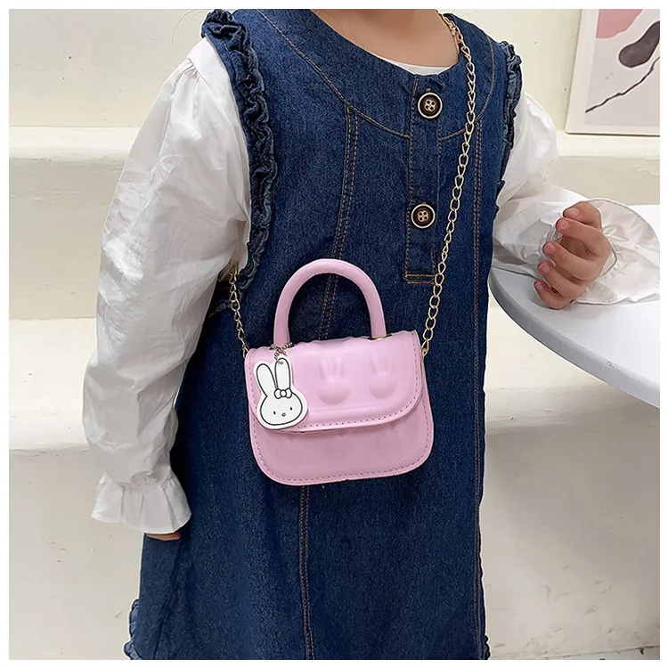 Girls Bags 2024 New Cute Internet Celebrity Kids Baby Handbags