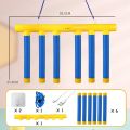 Kids Falling Sticks Dropping Game Stick Machine Hand Grabbing Training Concentration Focus Sensory Trainer Parent-child Toy.