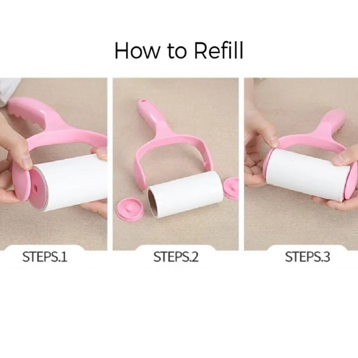 Strong%20Sticky%20Lint%20Roller%20Dust%20Hair%20Removal%20Cover%20Refillable%20Remove%20Clean%20Bedroom%20Carpet%20Hair%20Fur%20Dust%20-%20Image%205