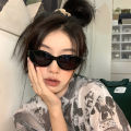 Personality Female Fashion Cat Eye Sunglasses Woman Vintage Black Gradient Sun Glasses Huiye. 