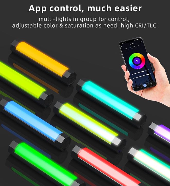 New-%20LUXCeO%20RGB%20Colorful%20Photo%20LED%20Stick%20Video%20Light%20APP%20Control%20Adjustable%20Color%20Temperature%20Waterproof%20Handheld%20LED%20Fill%20Light%20with%20Remote%20Control(Black)%20-%20Image%205