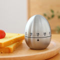 Kitchen Supplies Stainless Steel Egg Clock Kitchen Timer Alarm Count Up Down Clock 60 Minute Countdown Cooking Timer. 