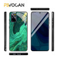 【Solo Yolo】Emerald Green Jade Stone Pattern Phone Case For Samsung S21 S20 FE Plus S23 S22 A71A72 A53 A52 A51 A54 Ultra A12 A31 A32 A33 A34. 