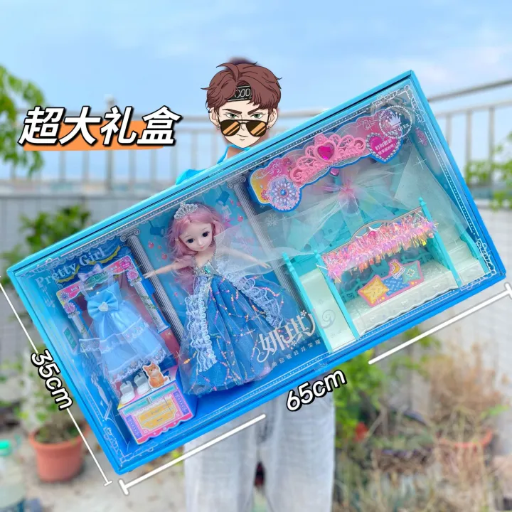 Girls%20Barbie%20Doll%20Set%20Simulation%20Princess%20Girls%20Playing%20Home%20Gift%20Box%20Children's%20Gift%20Agency%20Wholesale%20-%20Image%204