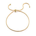【Free shipping】 Delicate Compact Adjustable Snake Bone Anklets Simple Retro Fashion Versatile Girls Beach Party Foot Jewelry. 