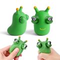 5/1 Eye-Popping Toy Pinch Toys Squeezing Vegetable Worm Eye-Popping Doll Decompression Toy.