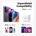UGREEN 20W USB C Fast Wall Charger Adapter for iPhone 12 Mini 12 Pro Max SE 11 Pro Max XR 8 Plus Pixel Samsung Galaxy S10 S9 LG iPad Pro.