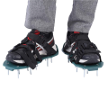 1 Pair of Lawn Aerator Shoes for Grass, Spiked Shoes Green Lawn Lawn Soil Loosening Aerator Spiked Shoes. 