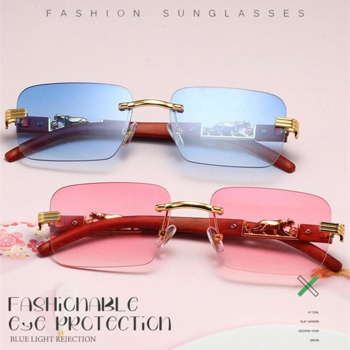 Sunglasses%20Sun%20Glasses%20Eyewear%20%20%20Rimless%20Sunglasses%20-%20Image%204