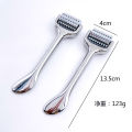 Metal Cream Micro Needle Roller Stick Massage Beauty Eye Instrument. 