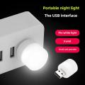 1 PCS USB Plug Night Light Mini USB Book Reading Lamp Computer Mobile Power Bank Rechargeable Light Eye Protection Bedside Light. 