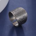 【Hot New Release】Dreamtime The 7 Archangel eal of olomon Ring Punk Hexagram Ring For Men Metatron Cube ymbol Amulet Jewelry anillo hombre. 