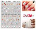 1PCS Cartoon Hello Kitty Nail Stickers Sanrio Nail Art Decoration Kulomi Cinnamon Dog 3D Stickers Nail Decals Press on Nails. 