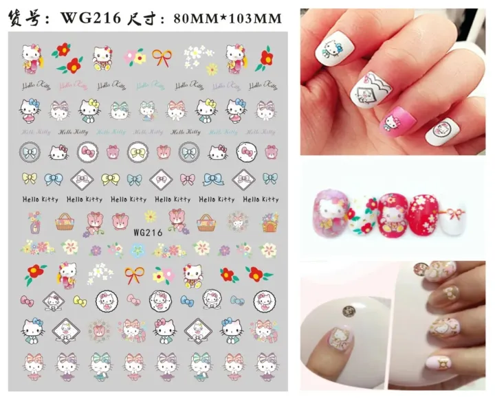 1PCS%20Cartoon%20Hello%20Kitty%20Nail%20Stickers%20Sanrio%20Nail%20Art%20Decoration%20Kulomi%20Cinnamon%20Dog%203D%20Stickers%20Nail%20Decals%20Press%20on%20Nails%20-%20Image%205