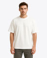 Foxy Lifestyle Mens Premium Blank Oversized T-shirt – White. 