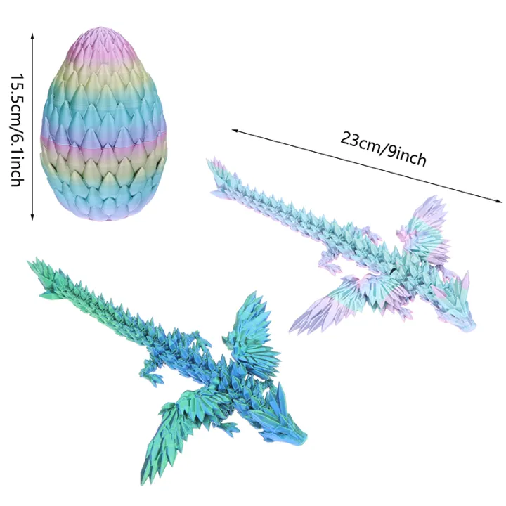 3D%20Printed%20Gem%20Dragon,%20Crystal%20Winged%20Dragon,%20Rotatable%20And%20Poseable%20Joints%203D%20Articulated%20Flying%20Dragon%20EggToys%20For%20Autism%20ADHD%20-%20Image%202