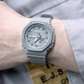 (Ready Stock) G .Shock GA2100 Men Watch Sport Watch Dual Time Display Water Resistant Shockproof and Waterproof World Time LED Men's Boy Sports Wrist Watches with 2 Years Warranty GA-2110ET-8A.