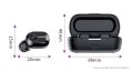 Baseus W01 TWS Bluetooth Earphone Wireless Bluetooth 5.0 Stereo With HD Microphone For Phone - Black. 