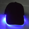 Unisex LED Light Cap Baseball Caps Luminous Optical Fiber Peaked Cap Stage Flashing Hip-Hop Caps Bright Glow In Dark Sport Hat. 