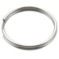 60 Pcs 20mm Outside Dia Universal Split Key Rings Keychain Holders.