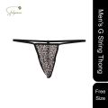 4 Pieces Men’s Low Rise Briefs Underwear Panties T-shaped Back pants Micro Thongs Underpants Lingerie Stylish & Fashionable Seductive T-Back Panties For Mans From Shilpiana By(Red, Black, White, Purple, Pink, Printed - Free Size).