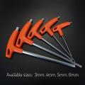 Bicycling 1 Piece T-Shape Allen Key / Hex key Allen Screwdriver Wrench Tool. 