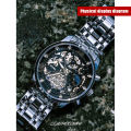 Skmei new men watch Luxury full steel business watches mens 3Bar waterproof Japan quartz movement calendar wristwatches 7039.