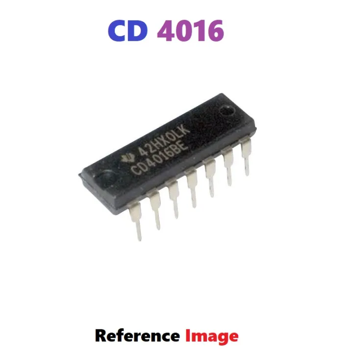 2Pcs-%20Chinese%20CD4016%20IC%20CD%204016%20DIP%2014%20Pin%20IC%20Electrical%20Circuitry%20&%20Parts%20-%20Image%202