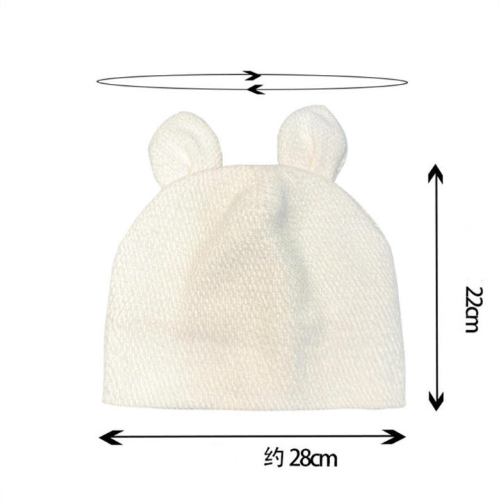 Knitted%20Rabbit%20Hat%20Fashionable%20Soft%20Knitted%20Beanie%20Cute%20Warm%20Winter%20Cap%20for%20Autumn%20Winter%20Outdoor%20Activities%20Women%20Keep%20Warm%20-%20Image%205