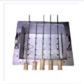 BBQ Grill  With 5 Stick - Silver Tin Made Maker. 