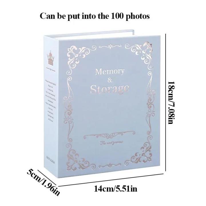 6%20Inches%20Bronzing%20Photo%20Album%20Large%20Capacity%20Hold%20100%20Photos%20Memory%20Photos%20Storage%20Book%20Picture%20Case%20Photo%20Album%20Frame%20For%20Kids%20-%20Image%206