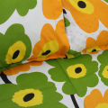 Double Size Flat Cotton Multicolor Bed Sheet Set - Two Pillow Covers Included Easy Maintenance - 300 Thread Count- Hand Washable.